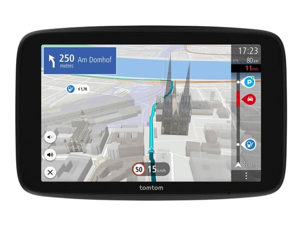 TomTom GO Navigator - GPS-navigator - for kjøretøy 7" bredskjerm Sort