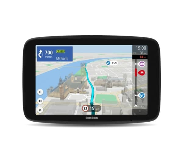 TomTom 1YD7.002.31, Bulgarsk, CAT, Tsjekkisk, Dansk, Tysk, Nederlandsk, Engelsk, Spansk, Estisk, Finsk, Fransk, Gresk,..., 12 måned(er), Innvendig ly Sort