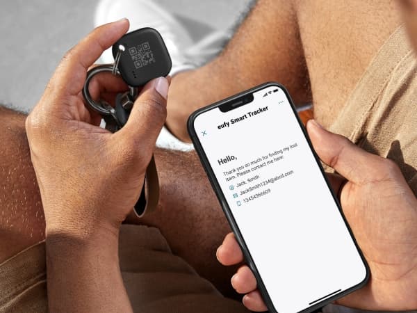 Eufy SmartTrack Link, Universal, GPS-spårare, Svart, 8760 h, CR2032, iOS