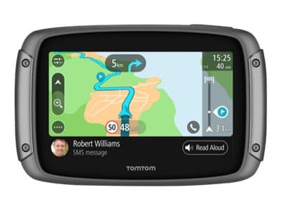 TomTom Rider 500, CAT, Tšekki, Tanska, Saksa, Hollanti, Englanti, Espanja, Suomi, Ranska, Kreikka, Unkari, Italia,..., Koko Eurooppa, 10,9 cm (4.3"),