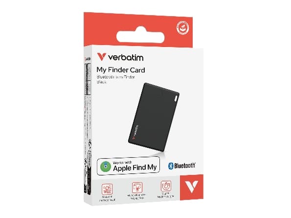 Verbatim My Finder, Personlig, Søker, Sort, Støvresistent, Vanntett, IP66, 1440 timer