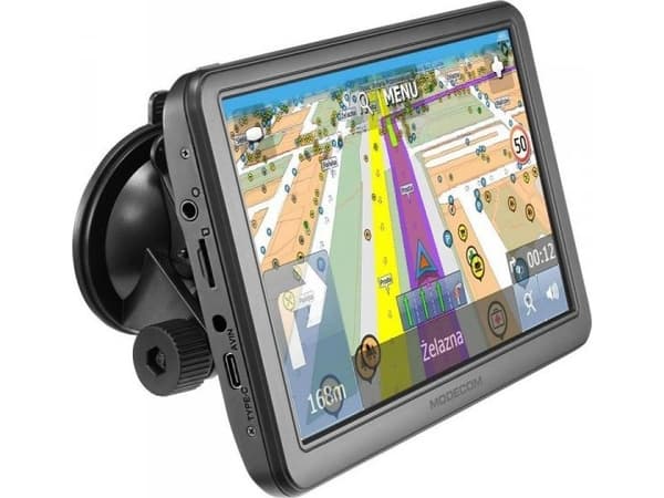 MODECOM FreeWAY CX 7.4 bilnavigasjon + MapFactor-kart over Europa