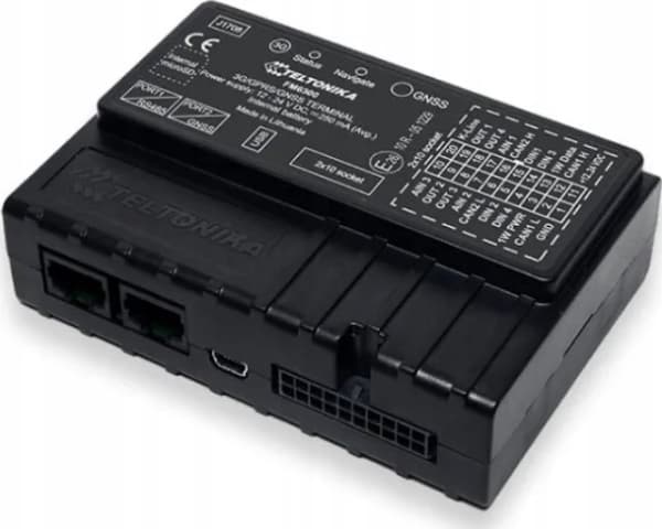 Teltonika FM6300, Bil, GPS-sporing, Sort, Støvtett