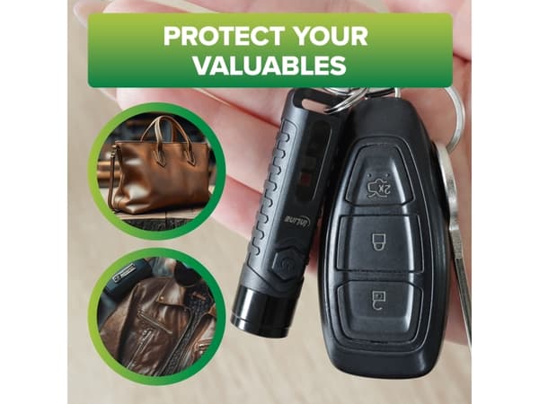 InLine KeyFinder älykäs avaimenperä LED-valolla 300mAh IP65 (40080L)