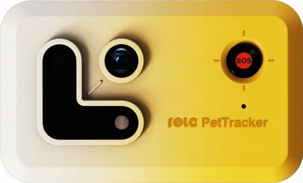 EnaBot - Rola PetTracker - hundlokalisator med inbyggd kamera - vit