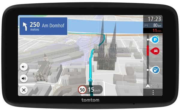 TomTom GO, bulgarsk, tsjekkisk, dansk, tysk, engelsk, spansk, estisk, finsk, fransk, gresk, HRV, LAT,..., Hele Europa, 15,2 cm (6"), 1024 x 600 piksl
