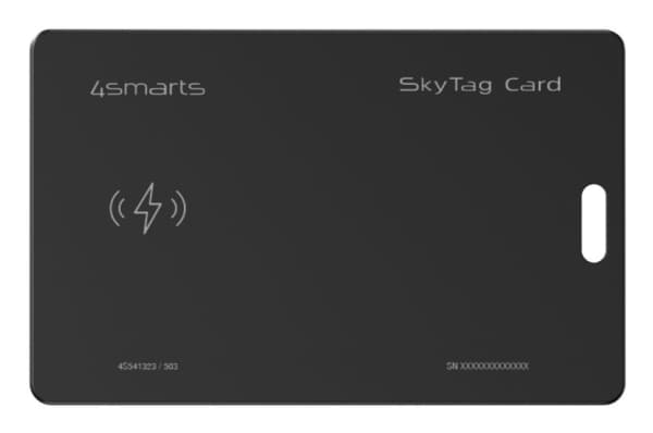 4smarts 541323, Universal, Finder smart card, Svart, Vattentät, 2400 - 2483,5 MHz, 100 dB