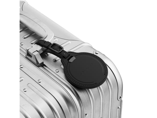 Satechi FindAll Vegan-Leather Luggage Tag - Black