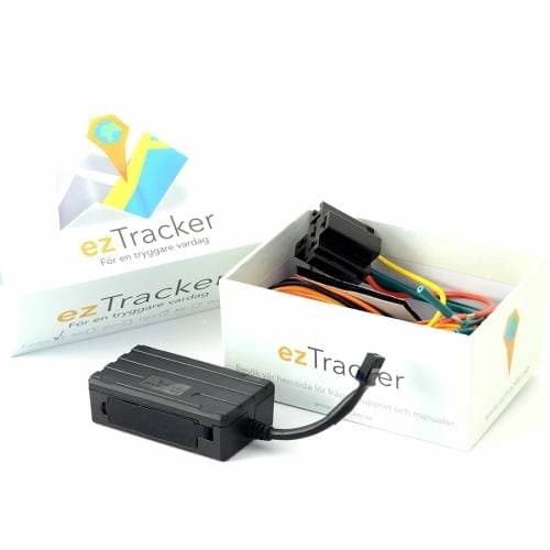 ezTracker GPS Tracker till fordon med 1 års livespårning i EU