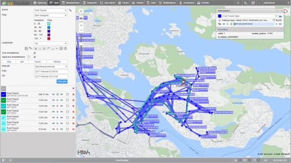 ezTracker GPS Tracker till fordon med 1 års livespårning i EU
