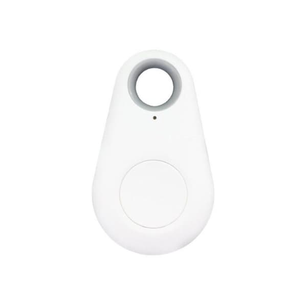 Mini GPS Tracker til Hund/Kat/Nøgler Hvid
