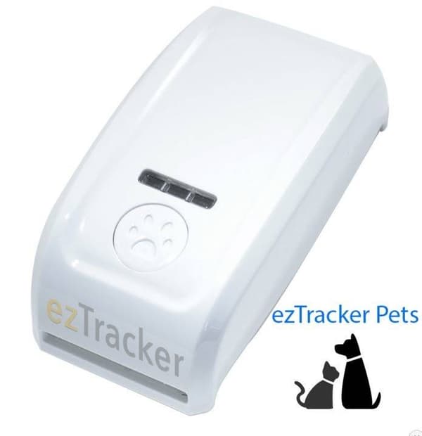 GPS tracker för hund, katt & husdjur, ezTracker Pets +1 års livespårning