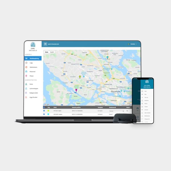 GPS-sändare NorthTracker Scout 2.0, för 4G-nätverk, trådlös, med inbyggt batteri (7 års batteritid)