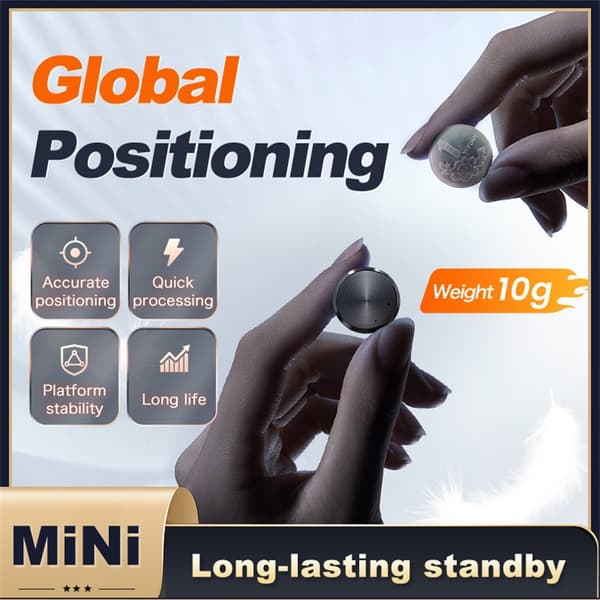 Smart Global Positioning Anti-Lost Tracker GPS-lokalisator 220mAh - Hvit
