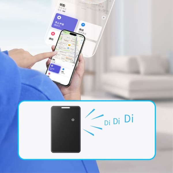 Sporing for kjæledyr Bil Lommebok Anti-tapt Bluetooth-sporing A Finn min