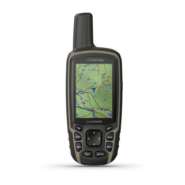 Garmin GPSMAP 64sx GPS tracker Personal Black,Green 8 GB GPSMAP 64sx, TFT, 6.6 cm (2.6"), 36 x 55 mm, 160 x 240 pixels, 65536 colors, 8