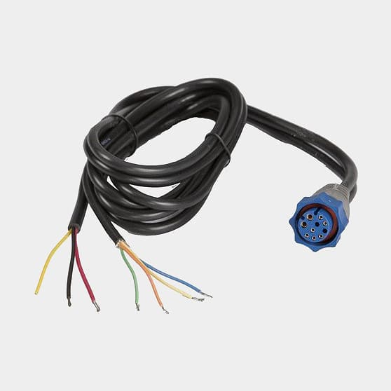 Strömkabel &amp; NMEA 0183-kabel Lowrance Power &amp; NMEA 0183, till HDS, Elite TI &amp; Hook