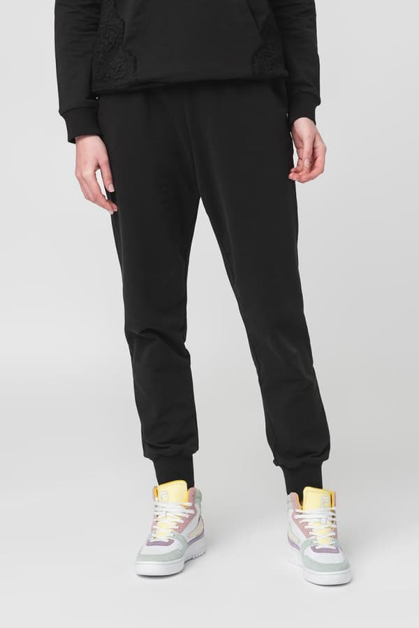 PANTALON  DAMA COTON  BLACK-L