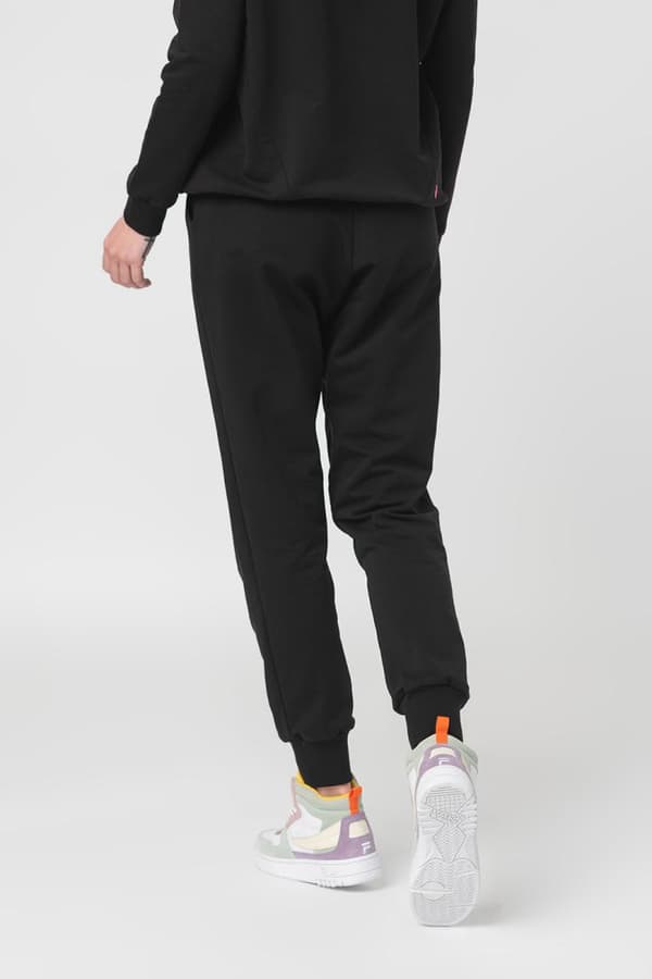 PANTALON  DAMA COTON  BLACK-XL