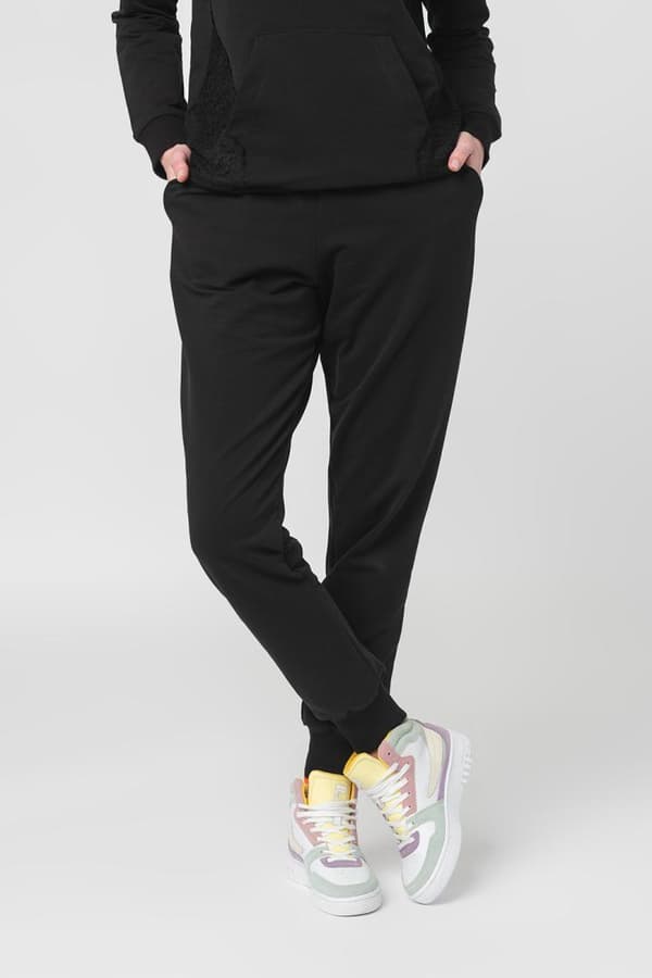 PANTALON DAMA COTON BLACK-XL