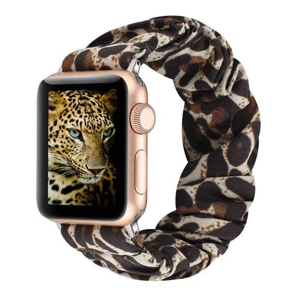 Apple Watch 38/40mm Elegant Elastisk Tyg Armband