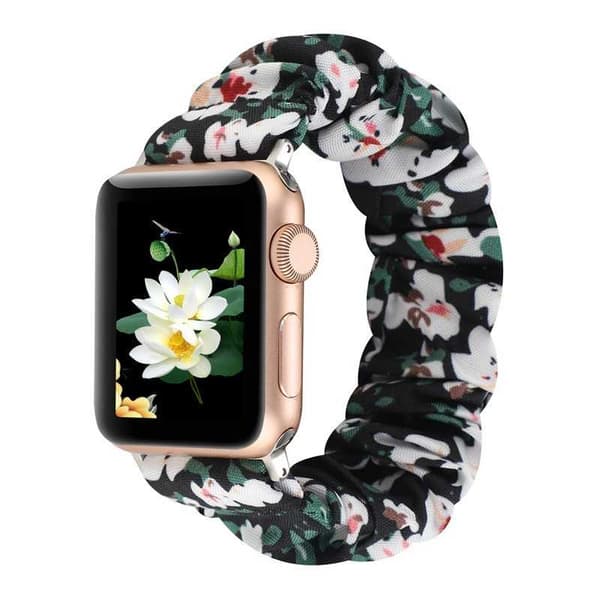 Apple Watch 38/40mm Elegant Elastisk Tyg Armband