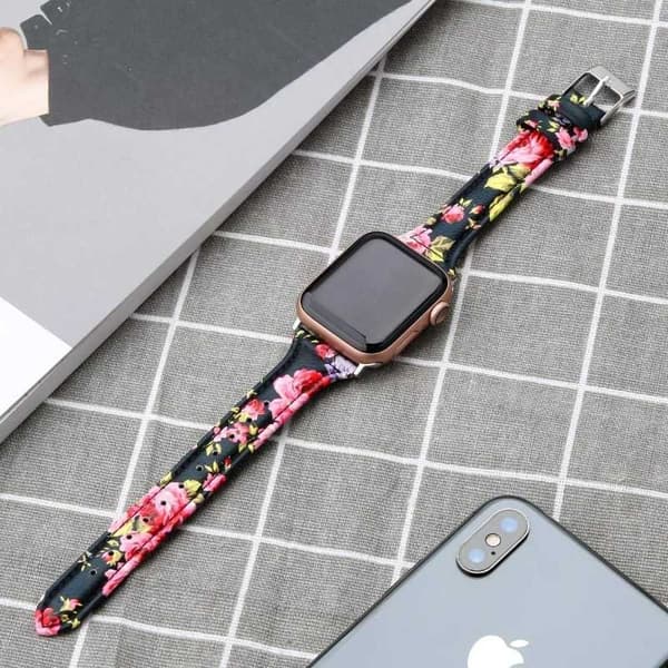 Apple Watch 40mm / 38 mm Stilrent Läderarmband Mercy®