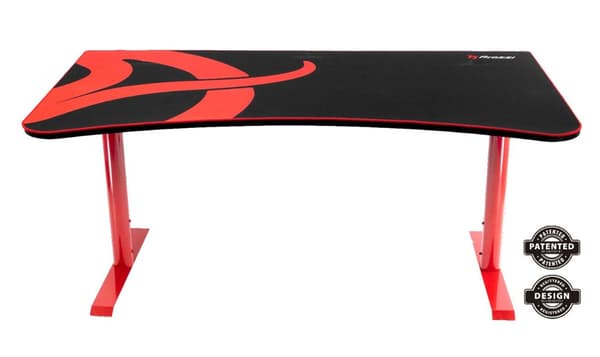 Arozzi Arena Gaming Desk - Red