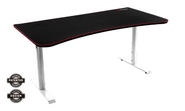 Arozzi Arena Gaming Desk - White
