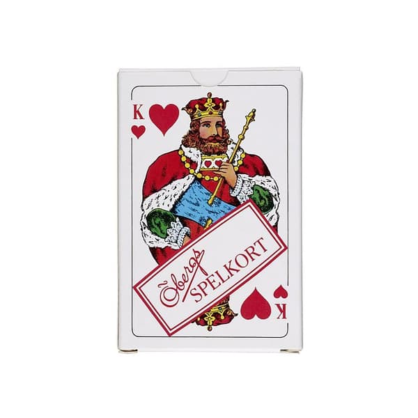 2 Öbergs Riktiga Spelkort Kortlek Poker Patiens Spel