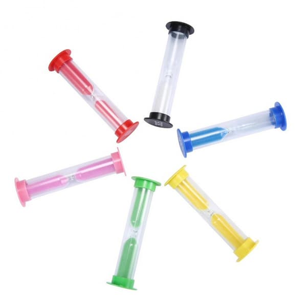 6st Timglas, 10sek, 20sek, 30sek, 1min, 2min, 3min - Spela Spel!