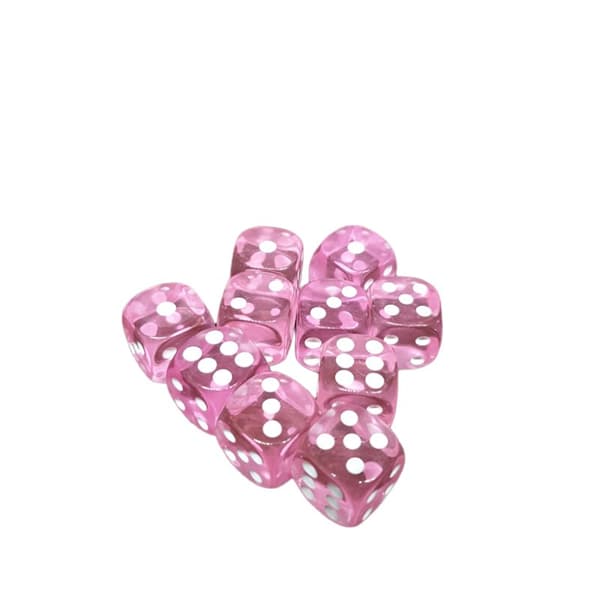 10st tärningar 16mm till spel sällskapsspel brädspel lättrullade