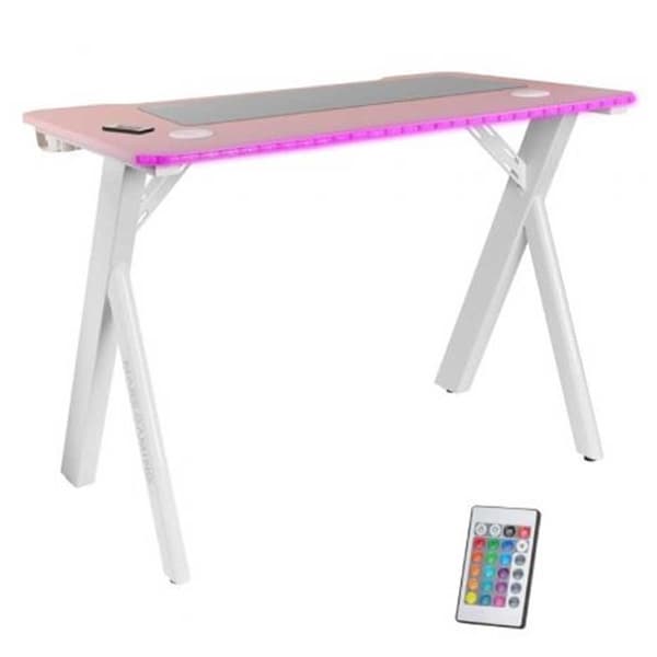 Mars Gaming Gaming Skrivebord Mgd100rgbp Søvfarvet Lyserød