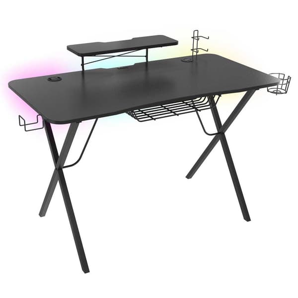 Genesis Spelbord Holm 300 Rgb Svart Svart