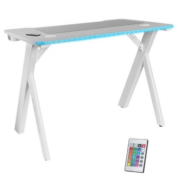 Mars Gaming Gaming Skrivebord Mgd100rgbw Søvfarvet Hvid