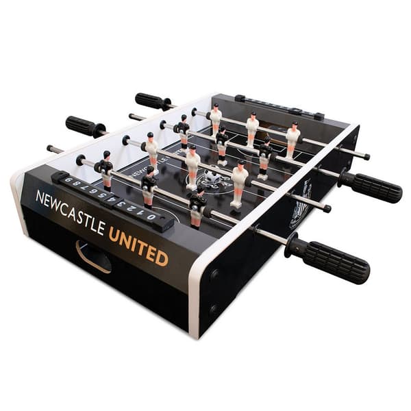 Newcastle United FC Table Football Black/White 50cm x 37cm x 12cm