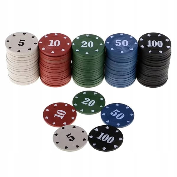 POKERISETTI TAI NOPPASETTI 200 TOKENIIN 2 KAKKAA