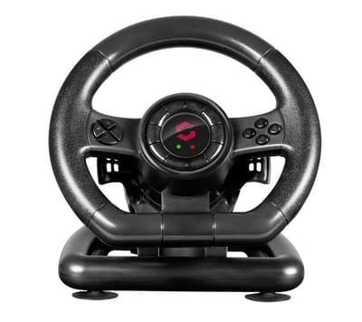 Speedlink BLACK BOLT Racing Wheel PC, black