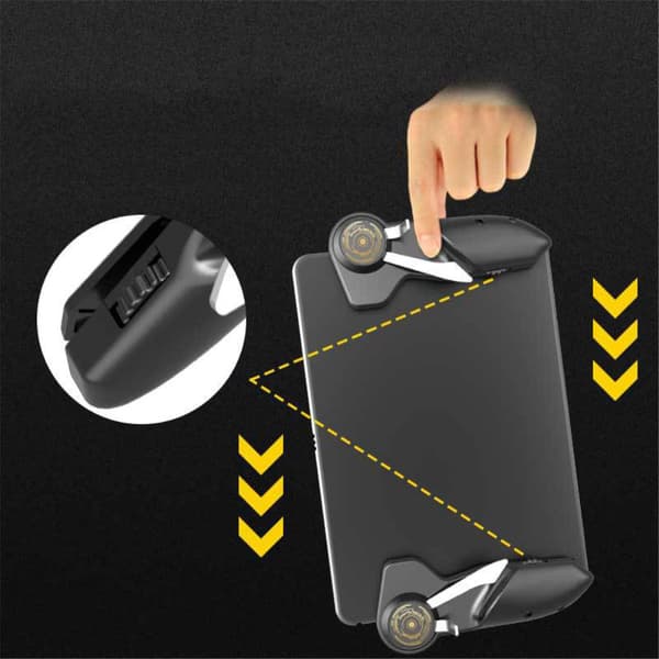 PUBG Mobile & iPad controller Trigger Ergonomisk grip