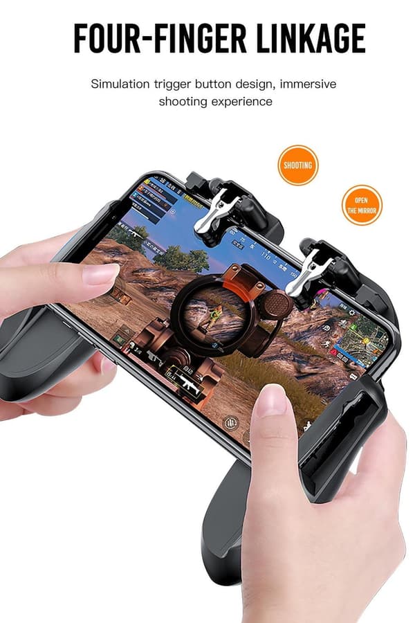 Universal Gamepad med kylfläkt, mobil storlek 4"-6,7"