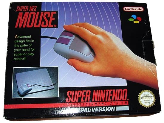 Super NES Mouse - SNES (BRUGT VARE)