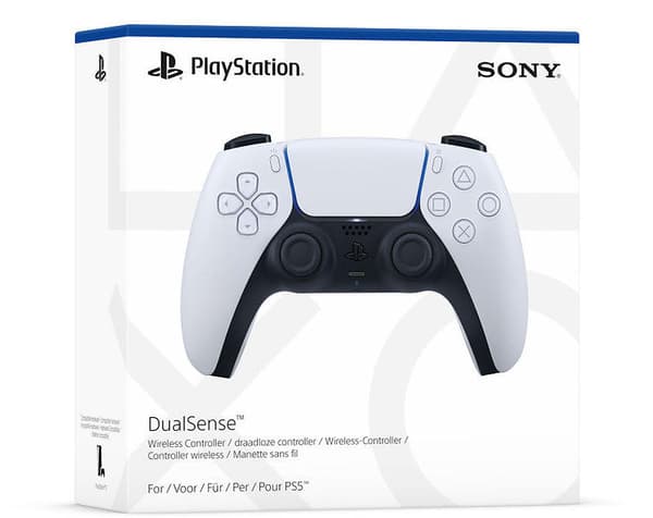 Original Sony PS5 DualSense Trådlös Handkontroll - Vit