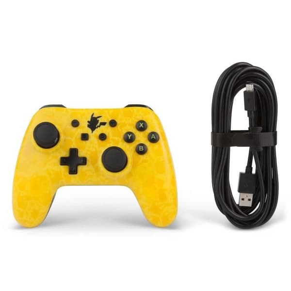 POWER A Nintendo Switch Trådbunden styrenhet GC - Pikachu Shadow