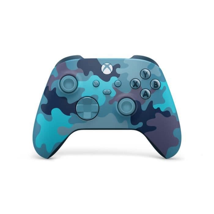 Xbox One och Xbox Series Wireless - Microsoft Gaming - Limited Edition Mineral Camo Bleue