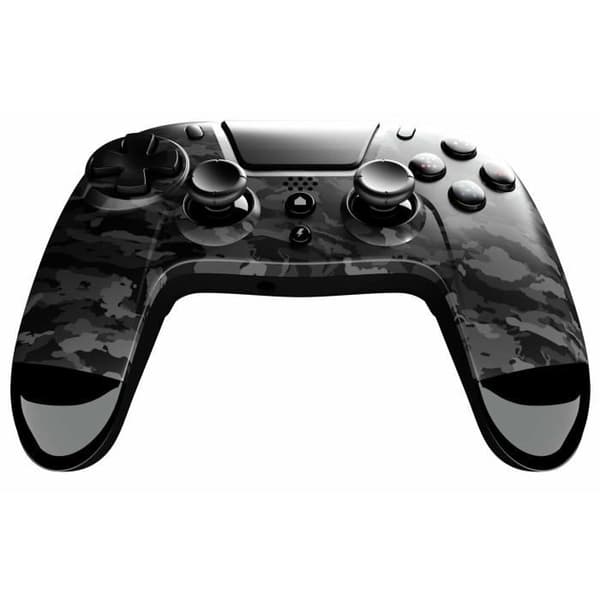 Gamepad - Gioteck - VX4 Camo - Bluetooth - Mörkgrå - Vibration