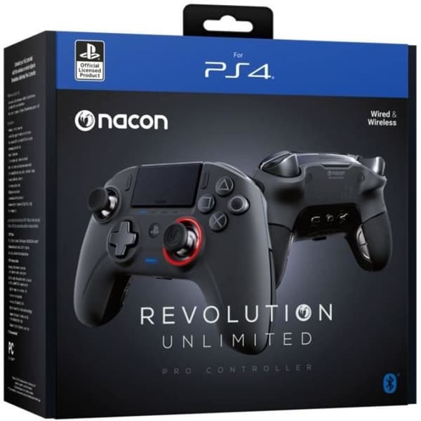 Nacon Revolution Unlimited Pro PlayStation 4-kontroller - Svart
