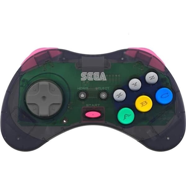 Spelkontroll - Retrobit - Sega Saturn - 8 knappar - Bluetooth - Kompatibel med Switch/PC/Mac