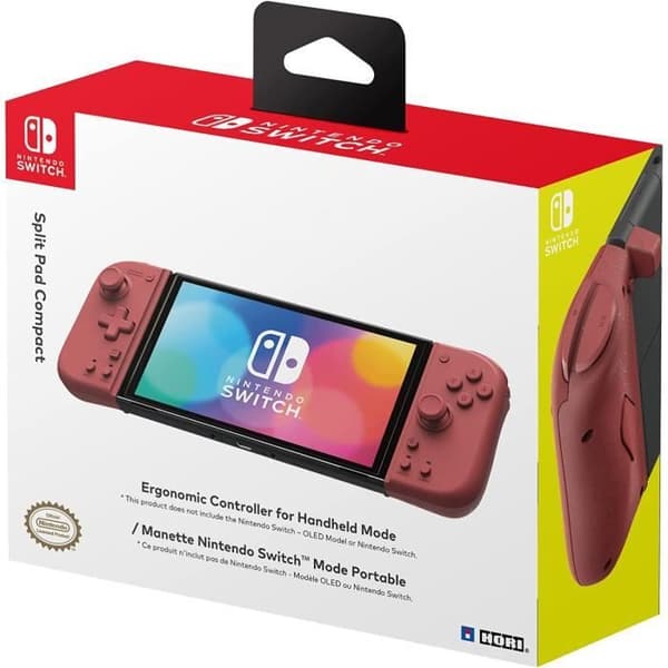 Split Pad Compact HORI Red för Nintendo Switch