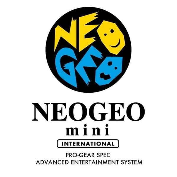 Svart controller Neo Geo Mini