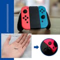 Miniatyrbillede 3 af 4: INF Venstre Højre Slider Buckle Brackle Erstatning til Nintendo Switch Joy-Con Sort